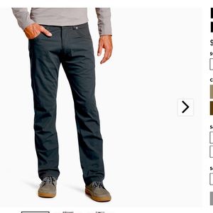 Kuhl Revolvr Rogue Men’s Active Pants - 36” inseam Sz 36